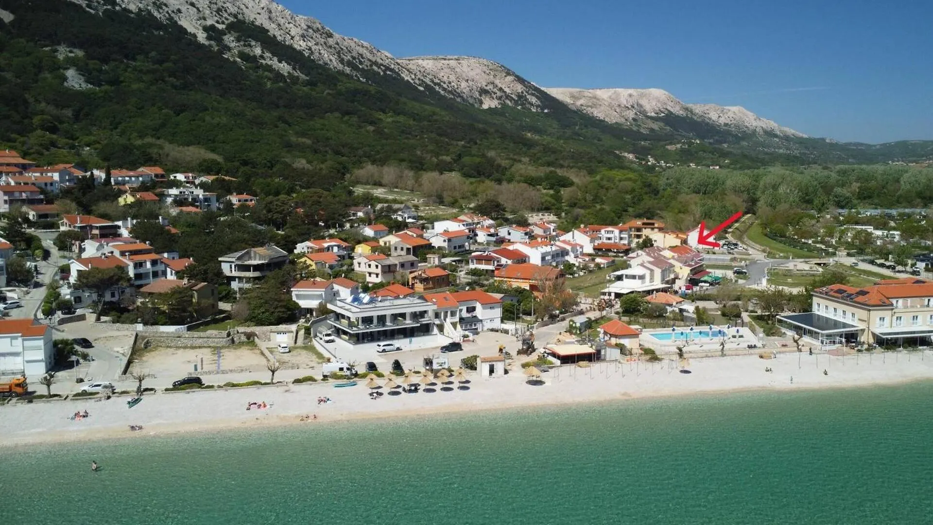 Apartment Miculinic Beach Baška Chorvatsko